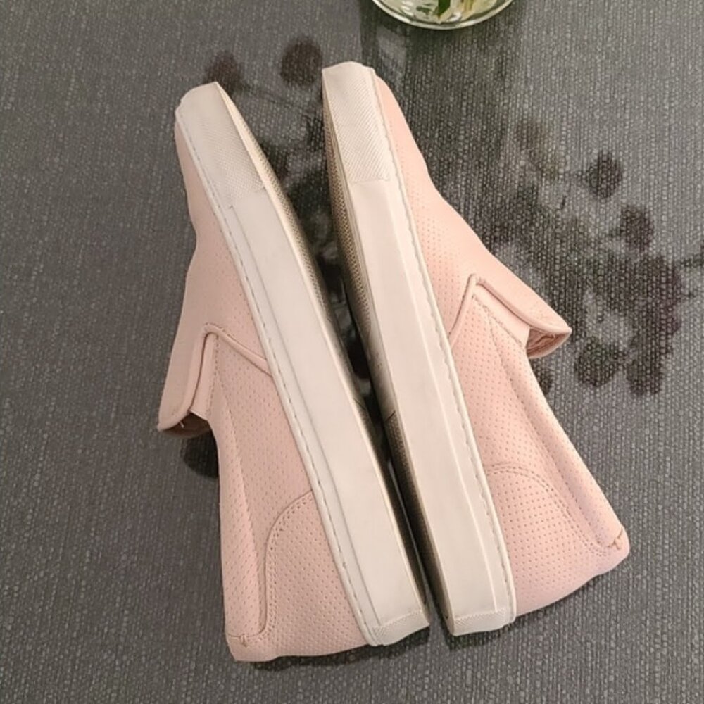 GREATS BROOKLYN Wooster Pink Leather Slip On Sneakers 10 40 MADE IN ITALY - Picture 4 of 15